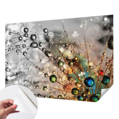 3D tapeta na stenu Osviežujem šperky rosou