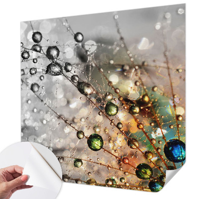 3D tapeta na stenu Osviežujem šperky rosou