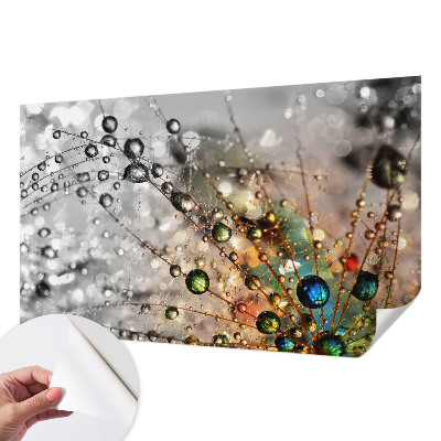 3D tapeta na stenu Osviežujem šperky rosou