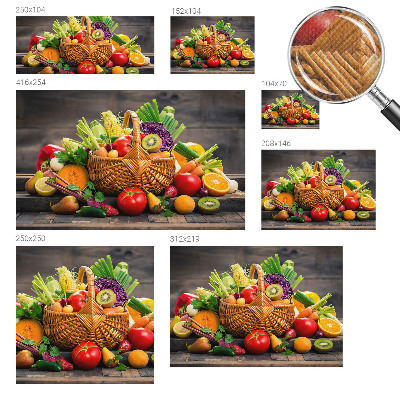 Fotografická tapeta do detskej izby Ovocná bohatosť