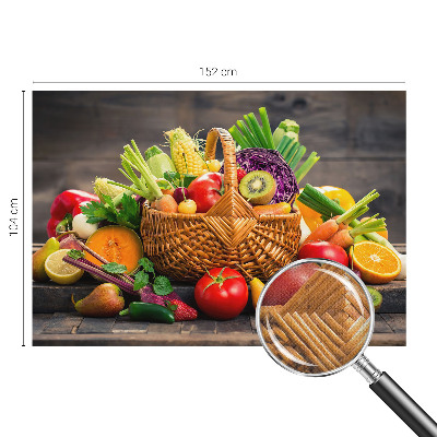 Fotografická tapeta do detskej izby Ovocná bohatosť