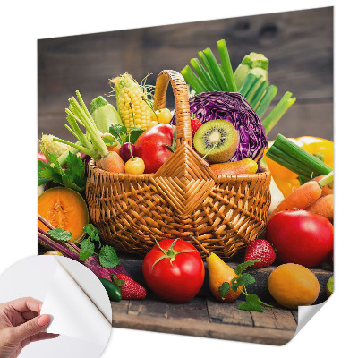 Fotografická tapeta do detskej izby Ovocná bohatosť