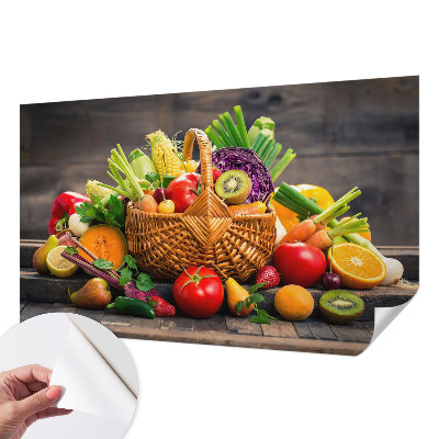 Fotografická tapeta do detskej izby Ovocná bohatosť