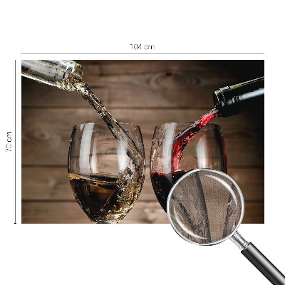 Tapeta do detskej izby Poháre vína