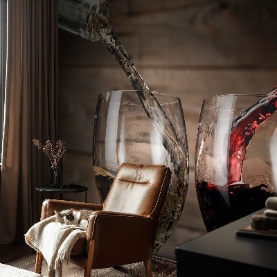 Tapeta do detskej izby Poháre vína