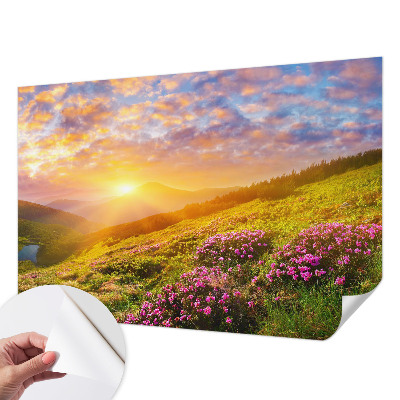 Fototapeta pre dievča s motívom horského západu