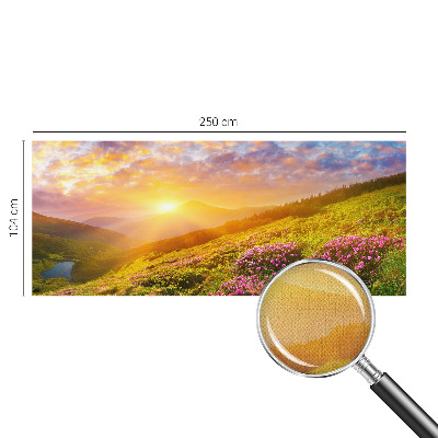 Fototapeta pre dievča Horský západ