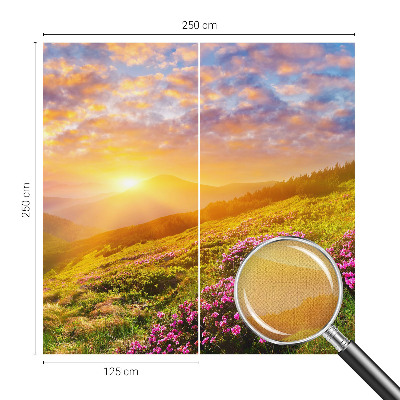 Fototapeta pre dievča Horský západ