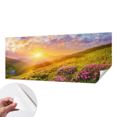 Fototapeta pre dievča Horský západ