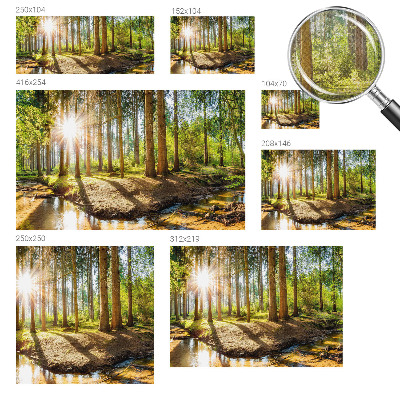 Samolepiaca tapeta Lesná idylka