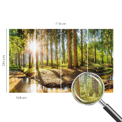 Samolepiaca tapeta Lesná idylka