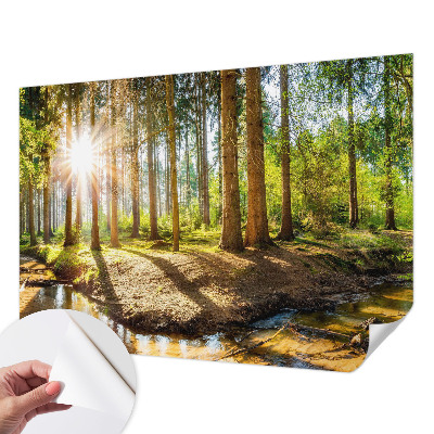 Samolepiaca tapeta Lesná idylka