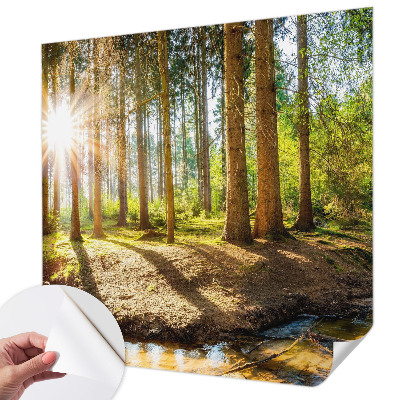 Samolepiaca tapeta Lesná idylka