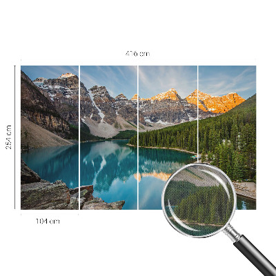 Tapety na stenu samolepiace Odraz v horách