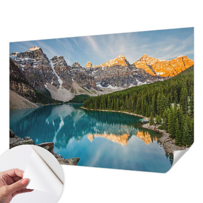 Tapety na stenu samolepiace Odraz v horách