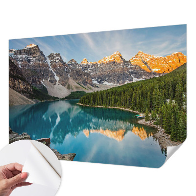 Tapety na stenu samolepiace Odraz v horách