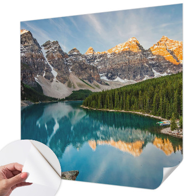 Tapety na stenu samolepiace Odraz v horách