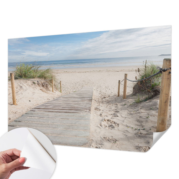 Fotografická tapeta samolepiaca Drevený chodník