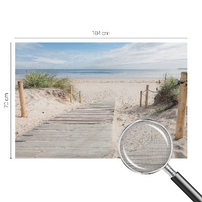 Fotografická tapeta samolepiaca Drevený chodník