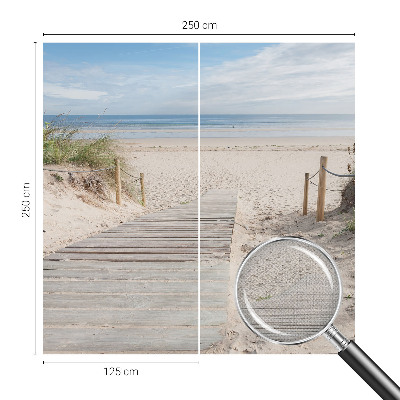 Fotografická tapeta samolepiaca Drevený chodník