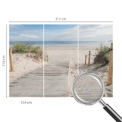 Fotografická tapeta samolepiaca Drevený chodník