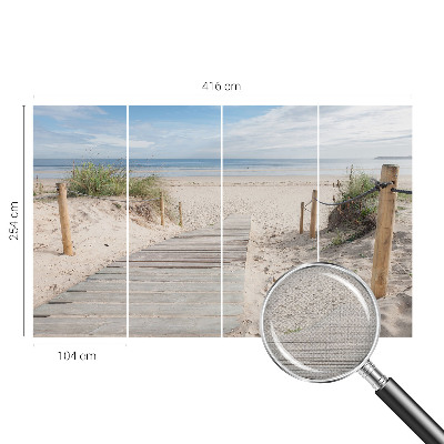 Fotografická tapeta samolepiaca Drevený chodník