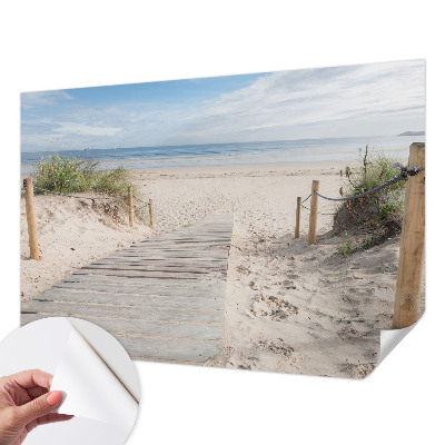 Fotografická tapeta samolepiaca Drevený chodník