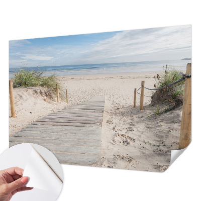 Fotografická tapeta samolepiaca Drevený chodník