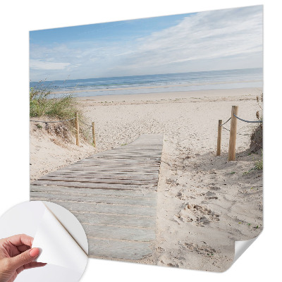 Fotografická tapeta samolepiaca Drevený chodník