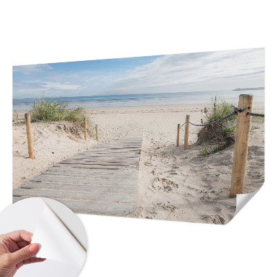 Fotografická tapeta samolepiaca Drevený chodník