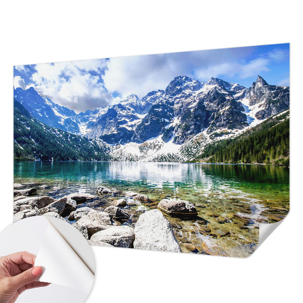 Samolepiaca fototapeta do spálne Horská krajina