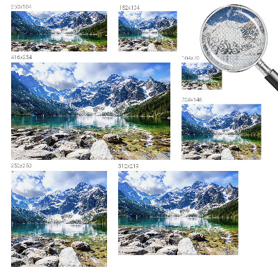 Samolepiaca fototapeta do spálne Horská krajina