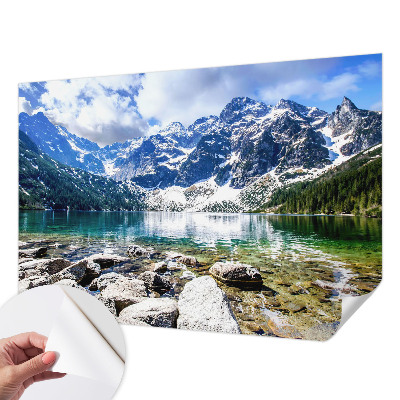 Samolepiaca fototapeta do spálne Horská krajina