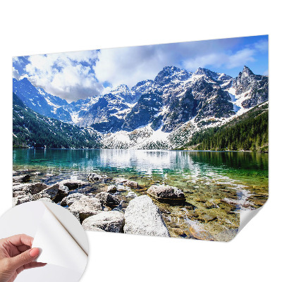 Samolepiaca fototapeta do spálne Horská krajina