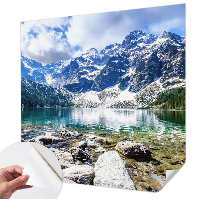 Samolepiaca fototapeta do spálne Horská krajina