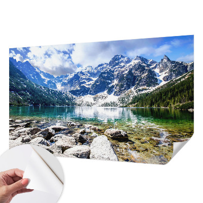 Samolepiaca fototapeta do spálne Horská krajina