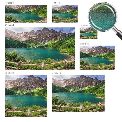 Detská tapeta Horská krajina