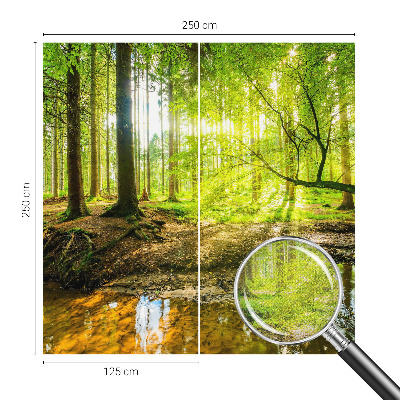 3D tapeta Zelená krajina