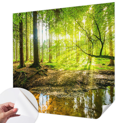 3D tapeta Zelená krajina