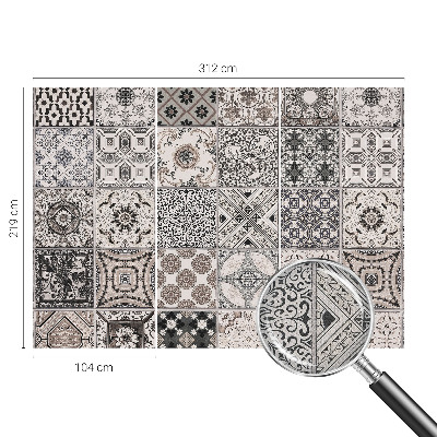 Fototapeta do detskej izby Vzory dlaždíc