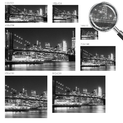 Tapeta do obývačky Nočná panoráma