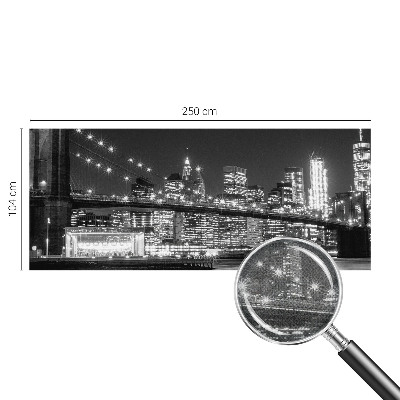 Tapeta do obývačky Nočná panoráma