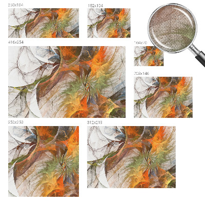 Samolepiaca tapeta Abstraktný kaleidoskop