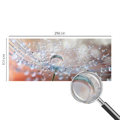 Samolepiaca fototapeta Kvapka na púpave