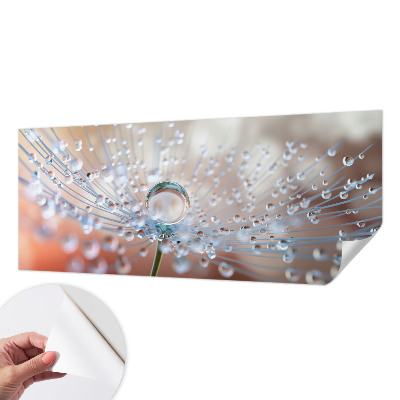 Samolepiaca fototapeta Kvapka na púpave