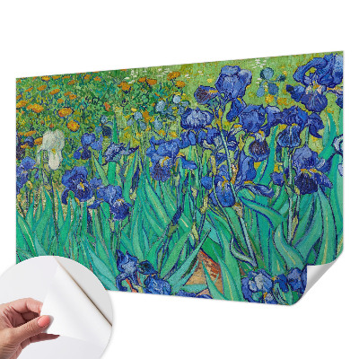 Samolepiaca fototapeta do obývačky Záhradné kvety