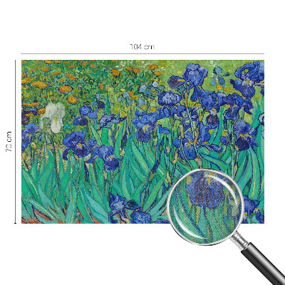 Samolepiaca fototapeta do obývačky Záhradné kvety