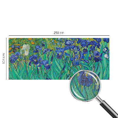 Samolepiaca fototapeta do obývačky Záhradné kvety