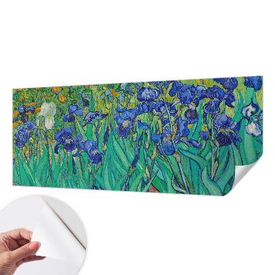 Samolepiaca fototapeta do obývačky Záhradné kvety