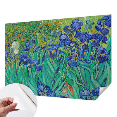 Samolepiaca fototapeta do obývačky Záhradné kvety